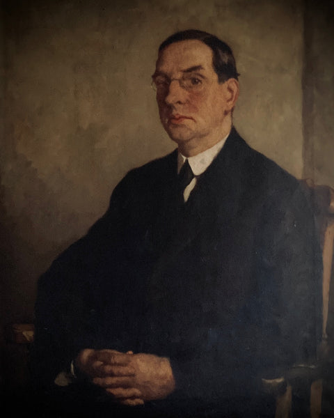 Portrait of a Man Oil on Canvas