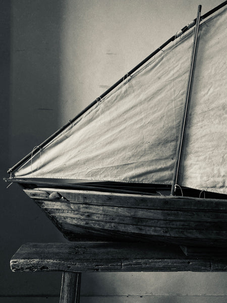 Model of a Traditional Galician Fishing Boat
