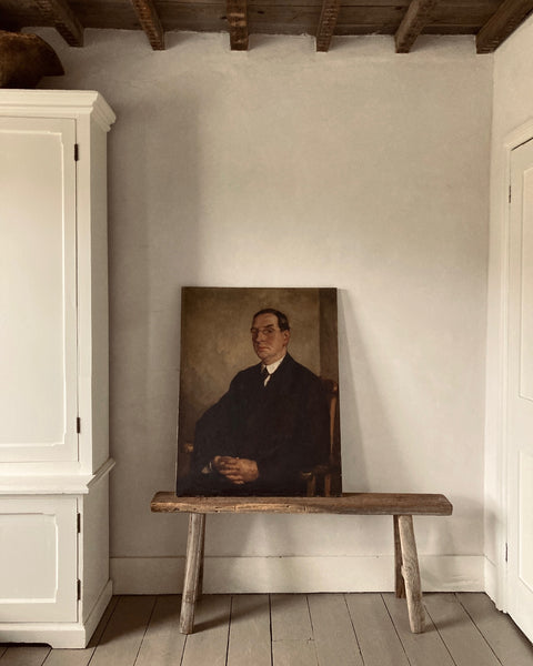 Portrait of a Man Oil on Canvas