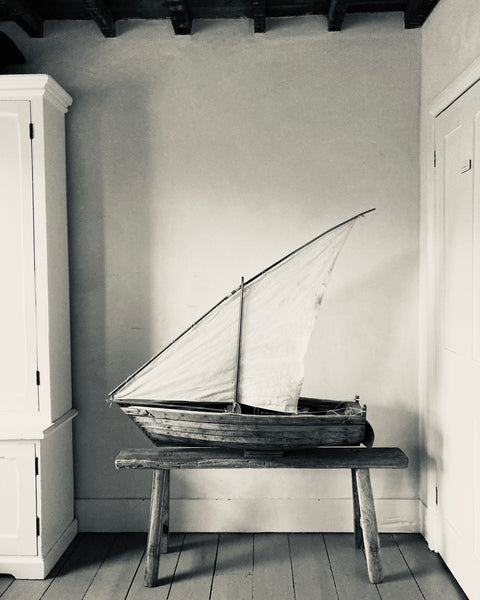 Model of a Traditional Galician Fishing Boat
