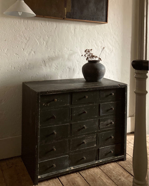 French Set of Workshop Drawers