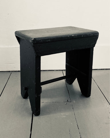 Very Dark Green Milking Stool