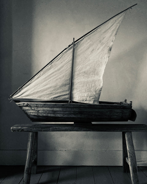 Model of a Traditional Galician Fishing Boat