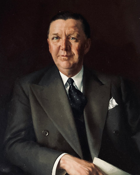 Signed Oil on Board, Portrait of a Man