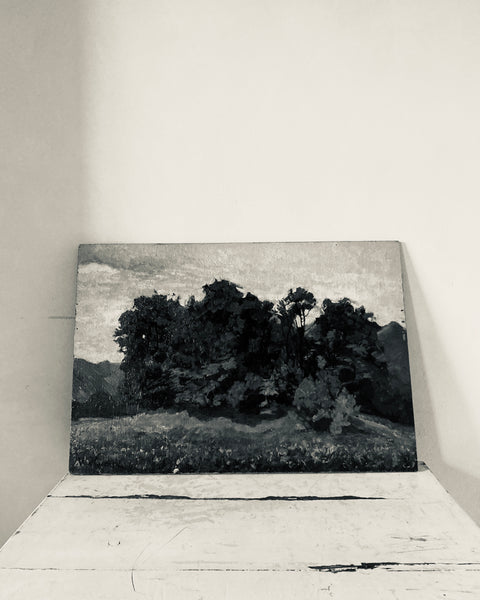 Landscape Painted in Glorious Green