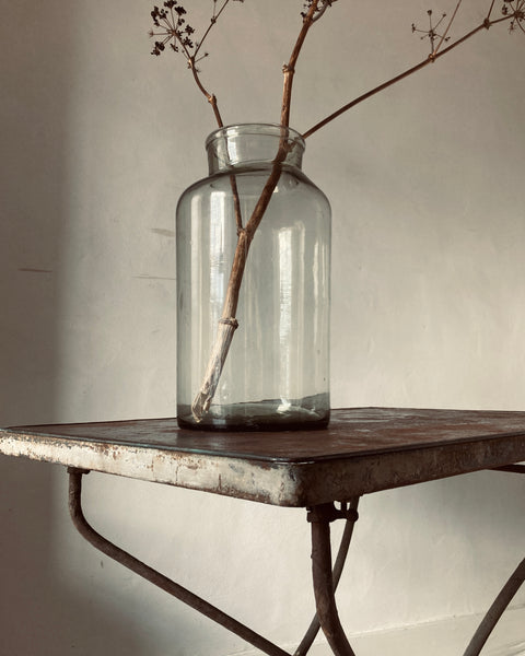French Metal Foldaway Table