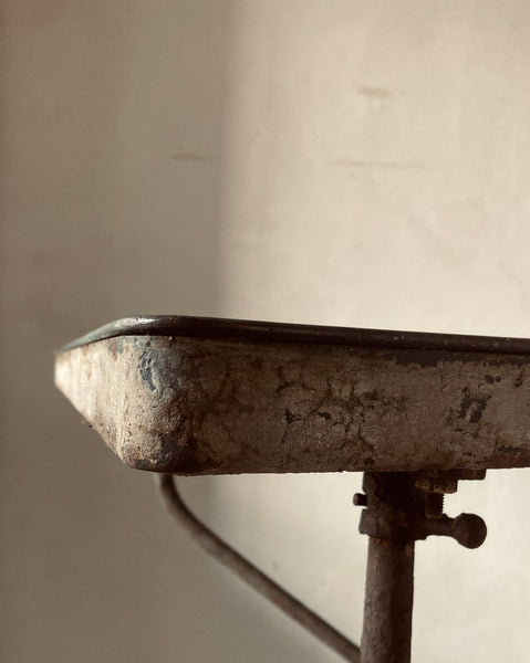 French Metal Foldaway Table