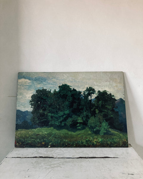 Landscape Painted in Glorious Green