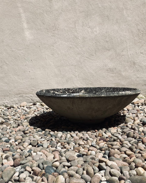 Mid-Century Concrete Planter