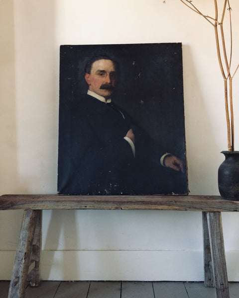 Portrait of a man with Mustache