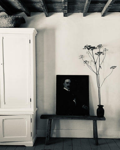oldtownhaus, Nicola Helgesen, Interiors Hastings East Sussex, Portrait of a man with Mustache