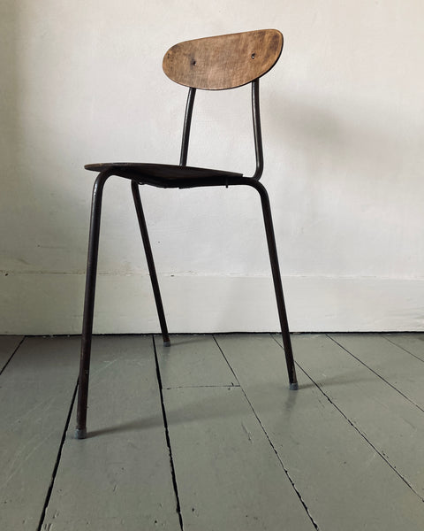 Three Legged Chair and Stool