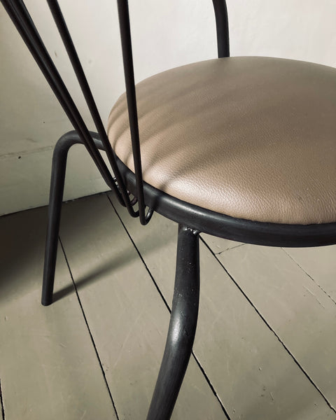 Set of 2 Italian 1970's Dining Chairs