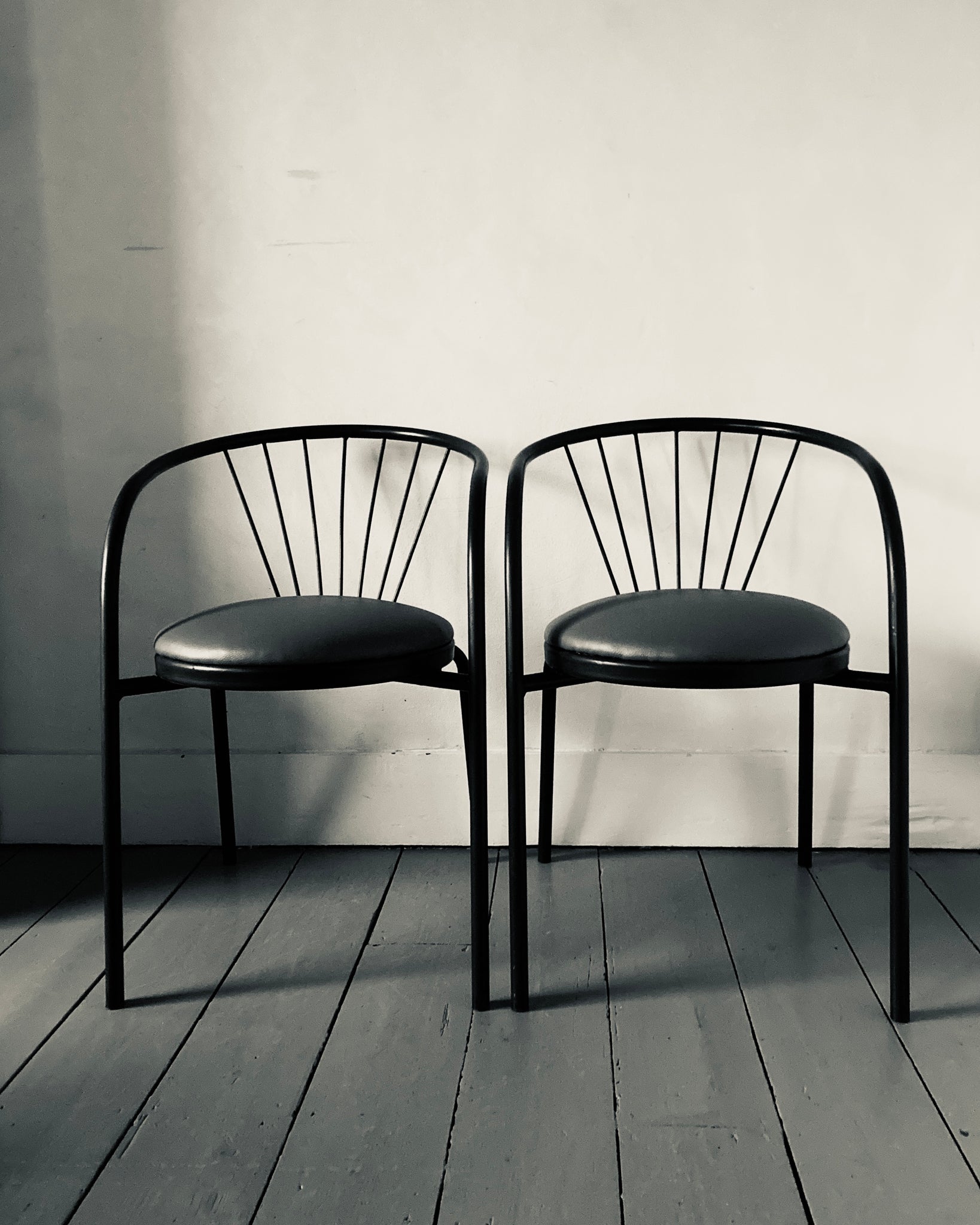 Set of 4 Italian 1970's Dining Chairs